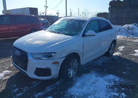 2016 Audi Q3 2.0T Premium Plus из США, поврежденный, VIN WA1EFCFSXGR013403